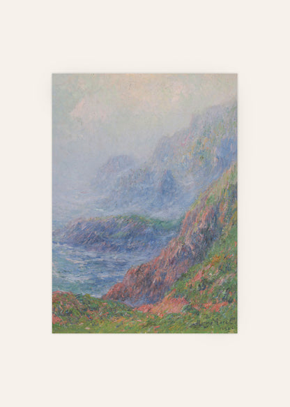 Henry Moret - Misty Morning Poster