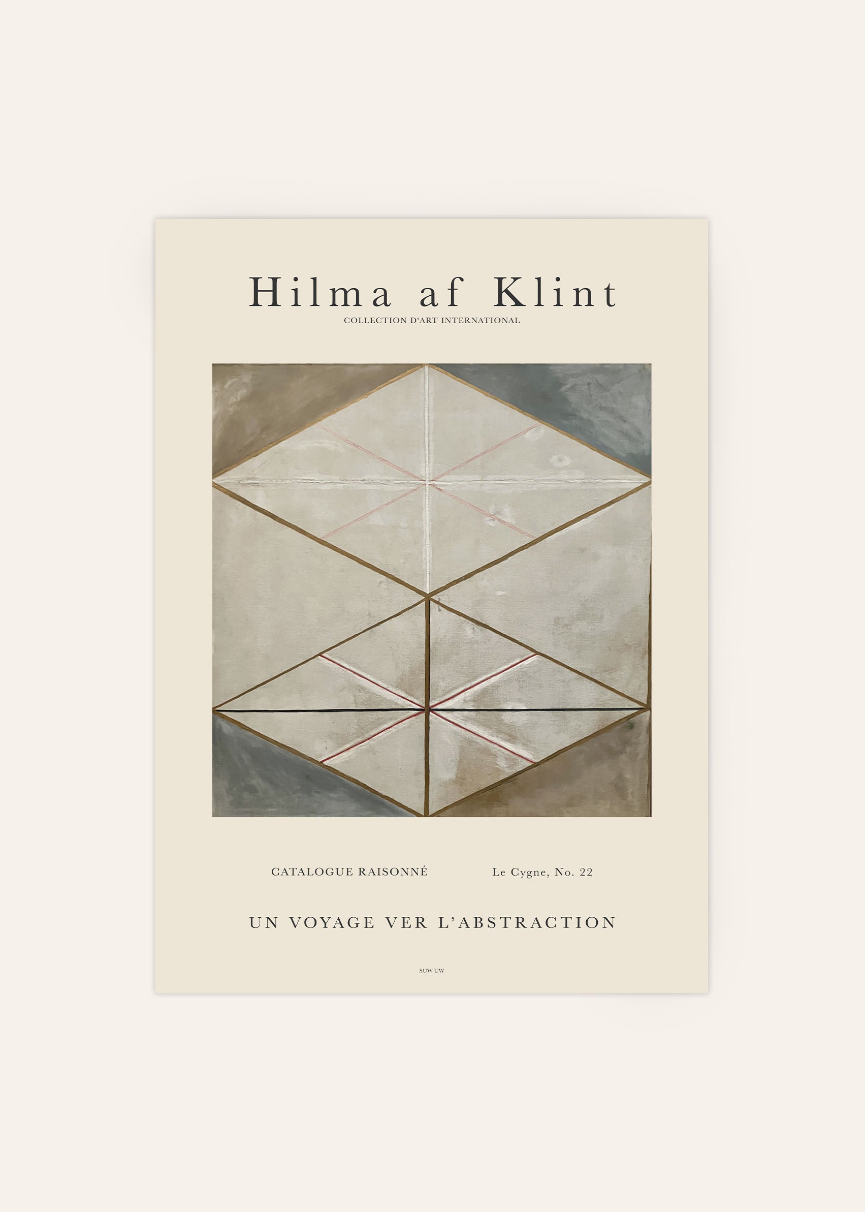 Hilma af Klint - Le Cygne Poster