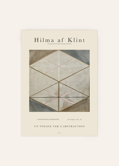 Hilma af Klint - Le Cygne Poster