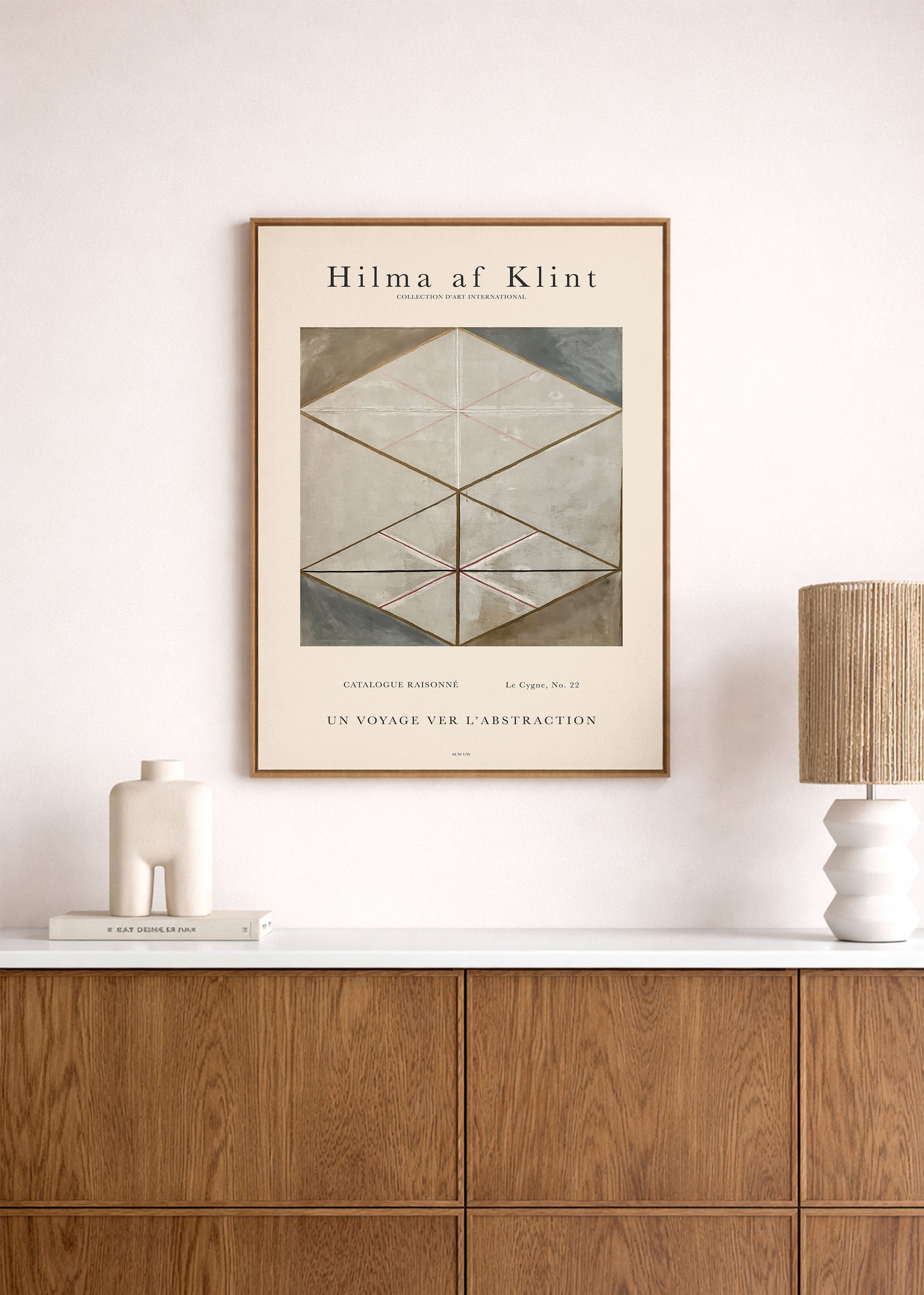 Hilma af Klint - Le Cygne Poster