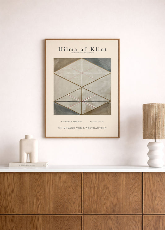 Hilma af Klint - Le Cygne Poster