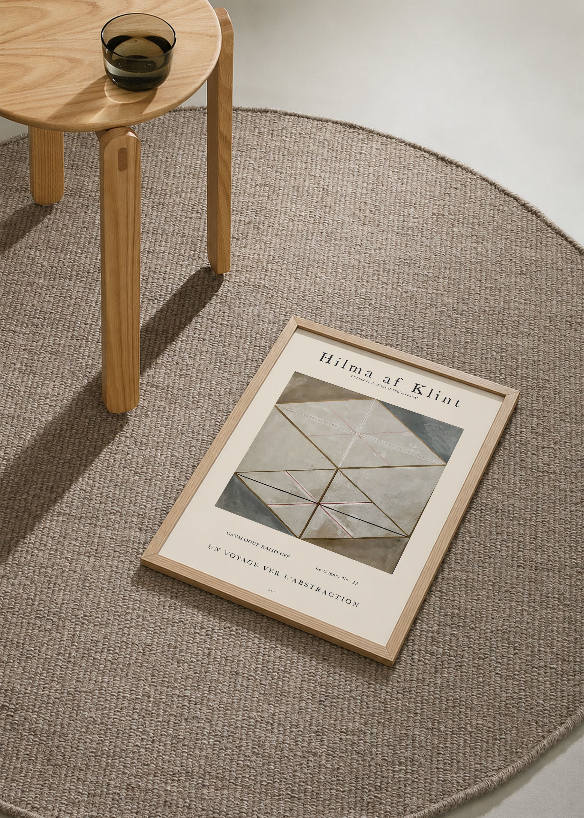 Hilma af Klint - Le Cygne Poster