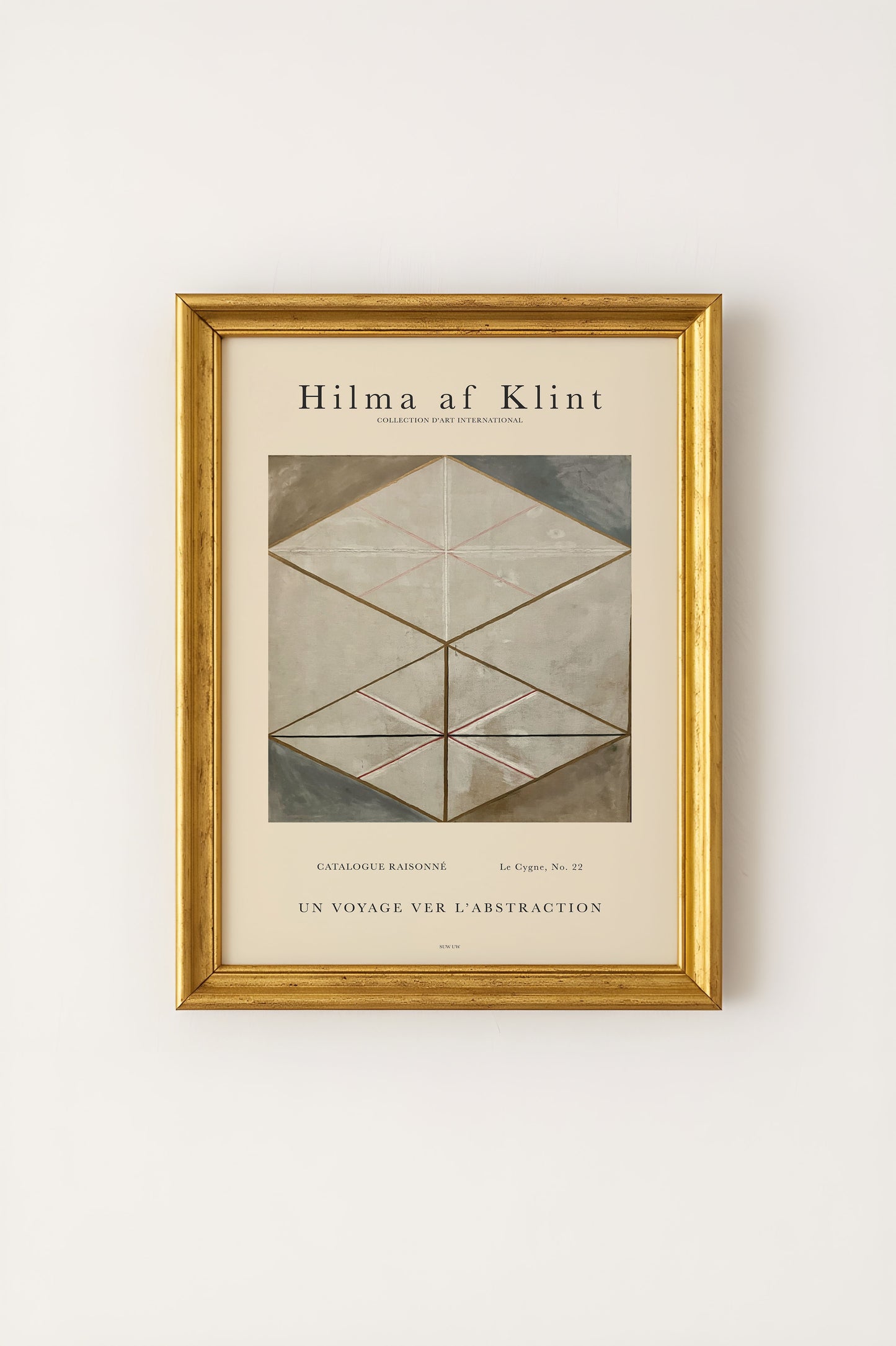 Hilma af Klint - Le Cygne Poster