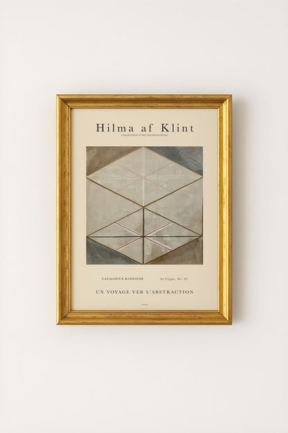 Hilma af Klint - Le Cygne Poster