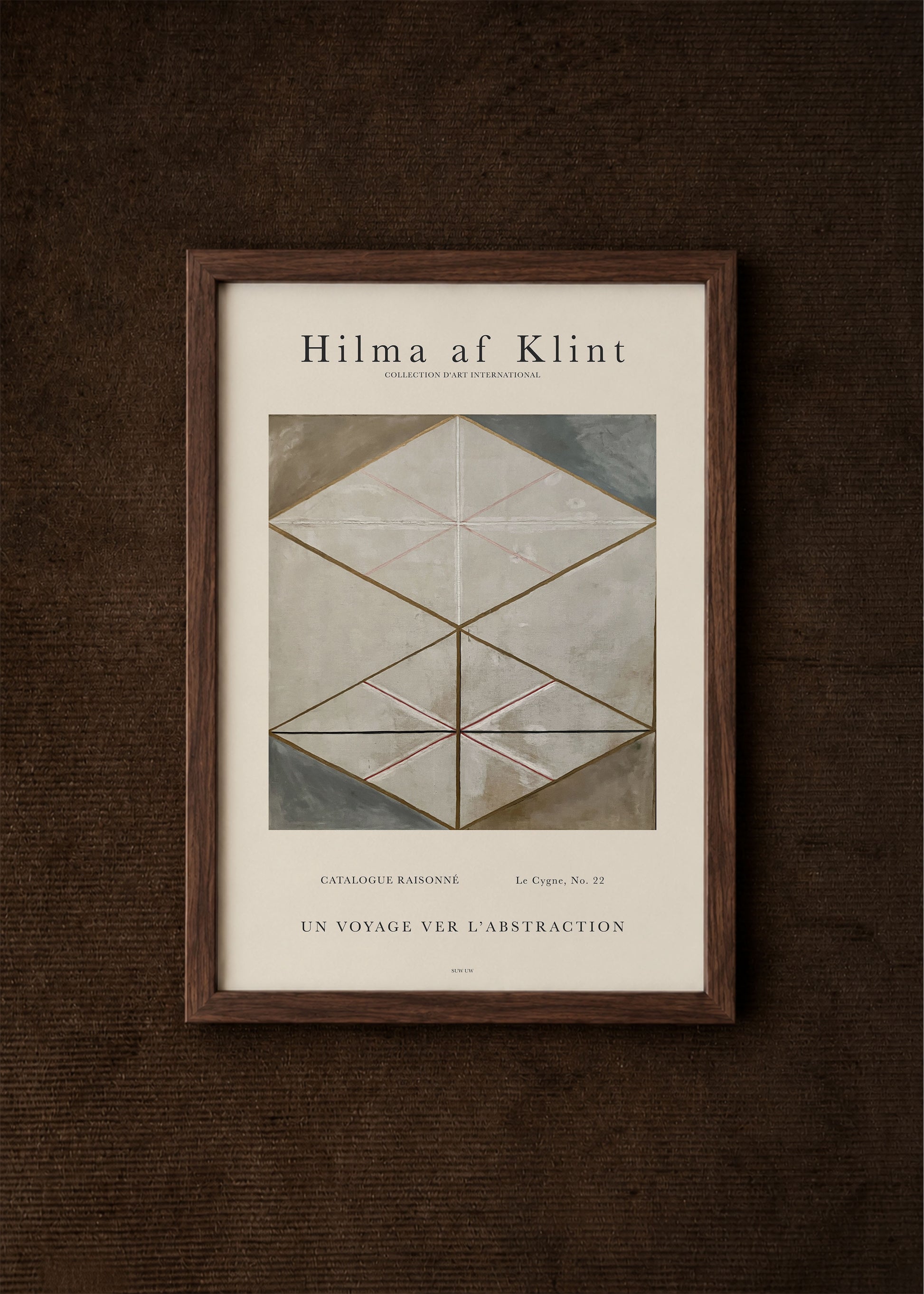 Hilma af Klint - Le Cygne Poster