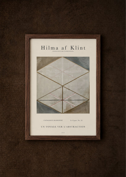 Hilma af Klint - Le Cygne Poster