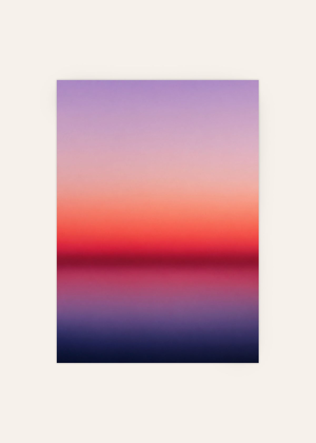 Horizon Gradient Poster