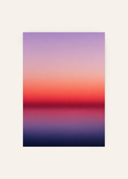 Horizon Gradient Poster