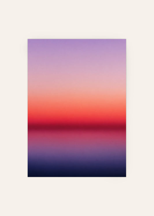 Horizon Gradient Poster