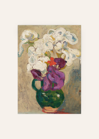 Iris Bouquet Art Print