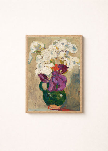 Iris Bouquet Art Print
