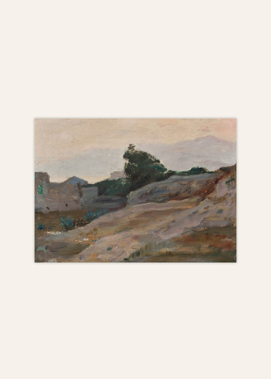 Italian Landscape Poster