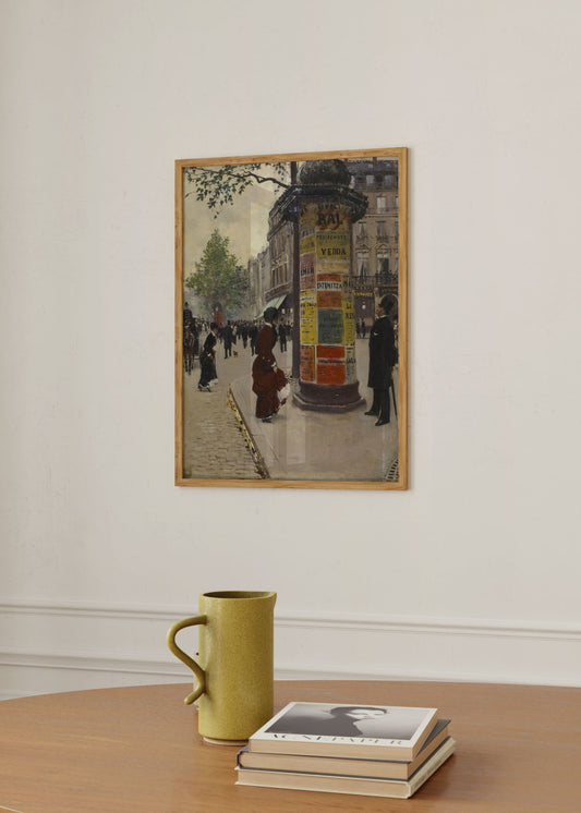 Parisian Kiosk Poster