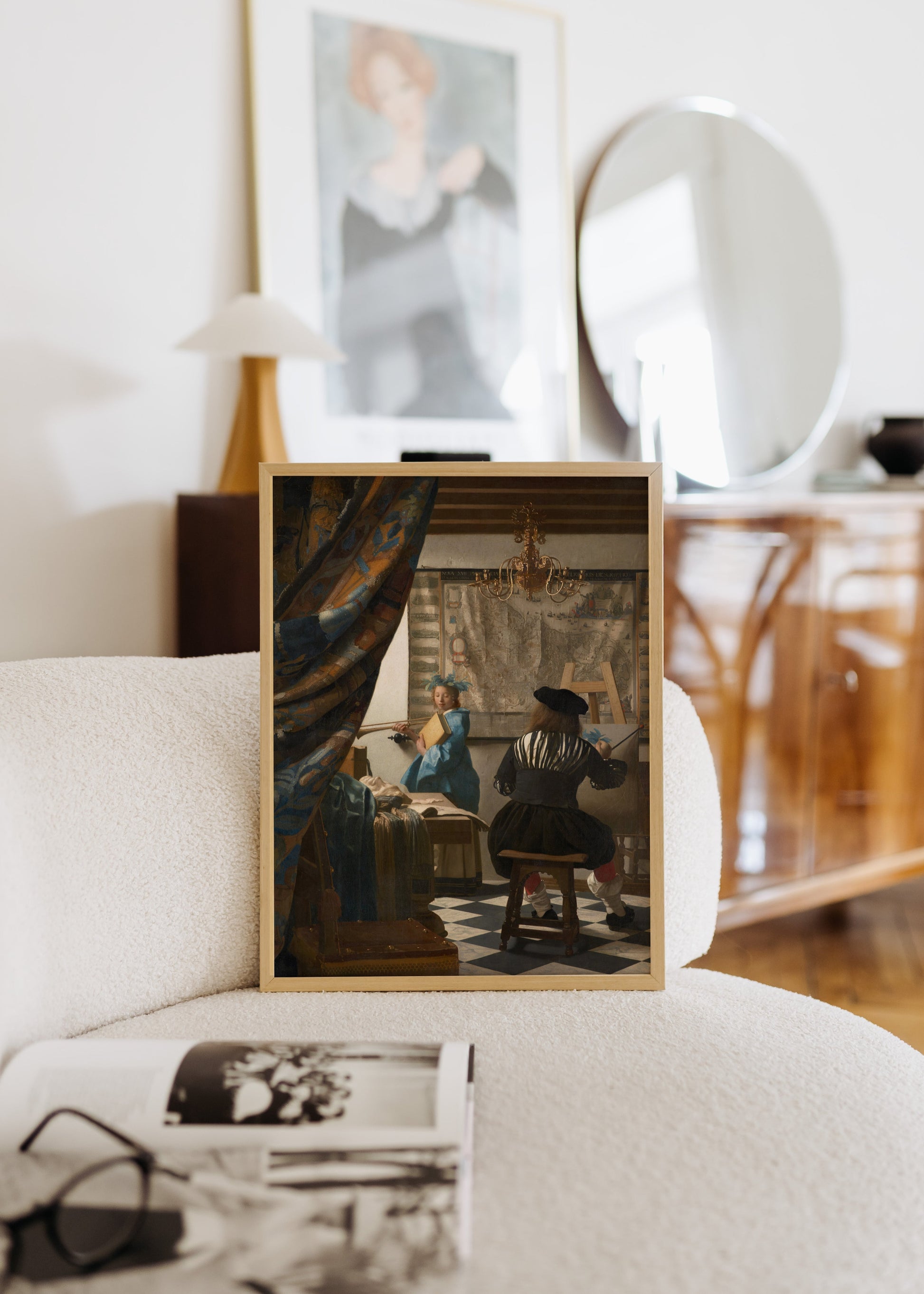 Johannes Vermeer The Art of Painting Print