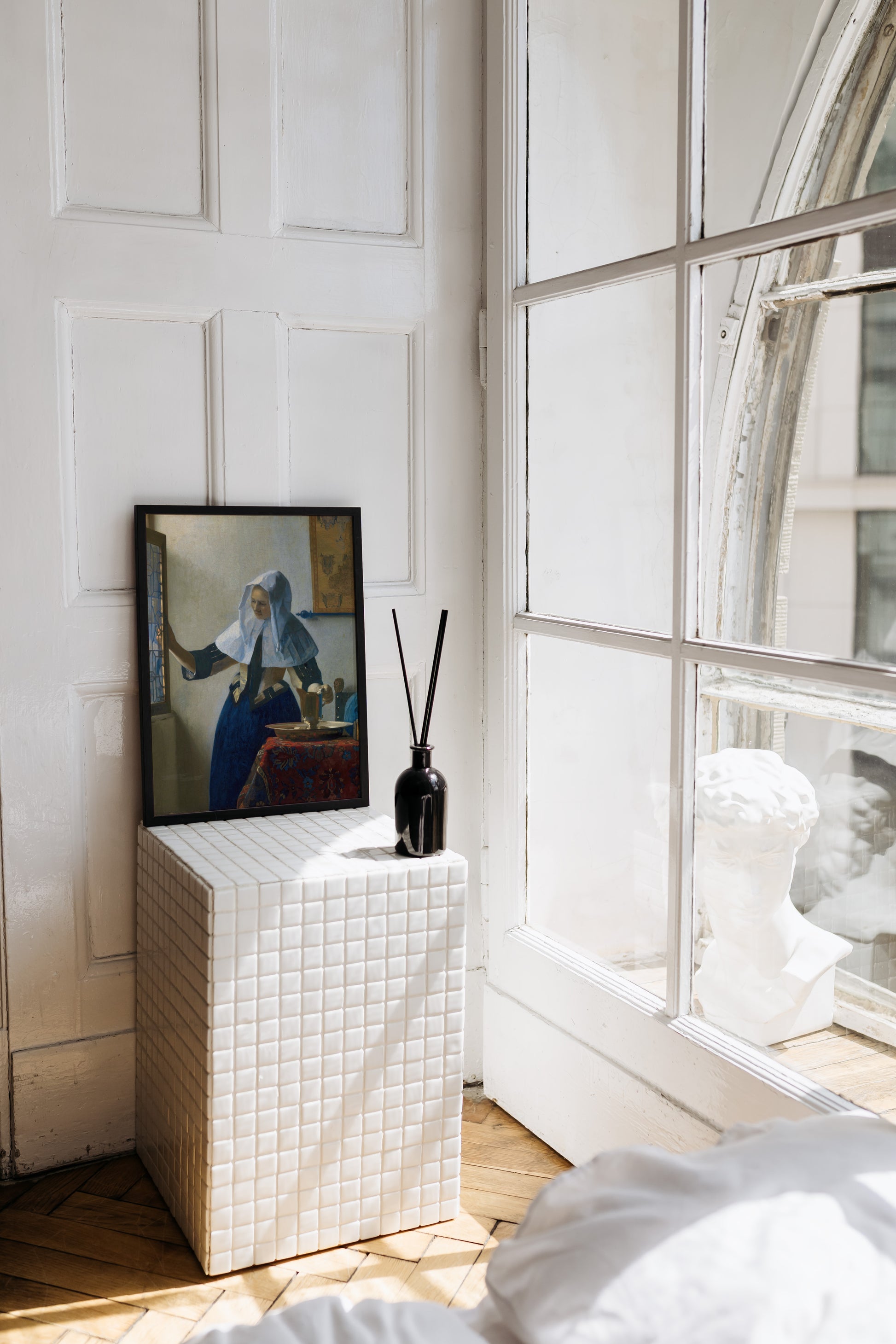 Johannes Vermeer Young Woman with a Water Pitcher Print