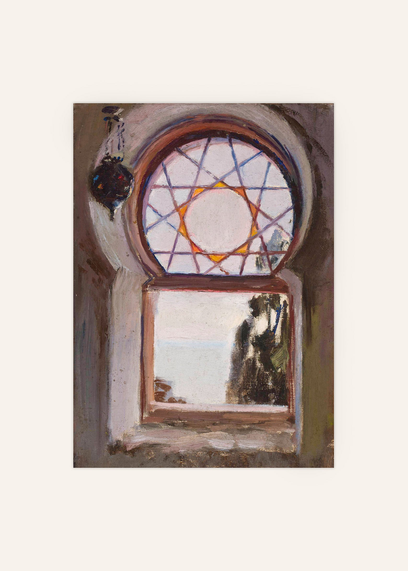 Jan Ciągliński - Window of the Bakhchi-Dere Villa in Yalta Poster