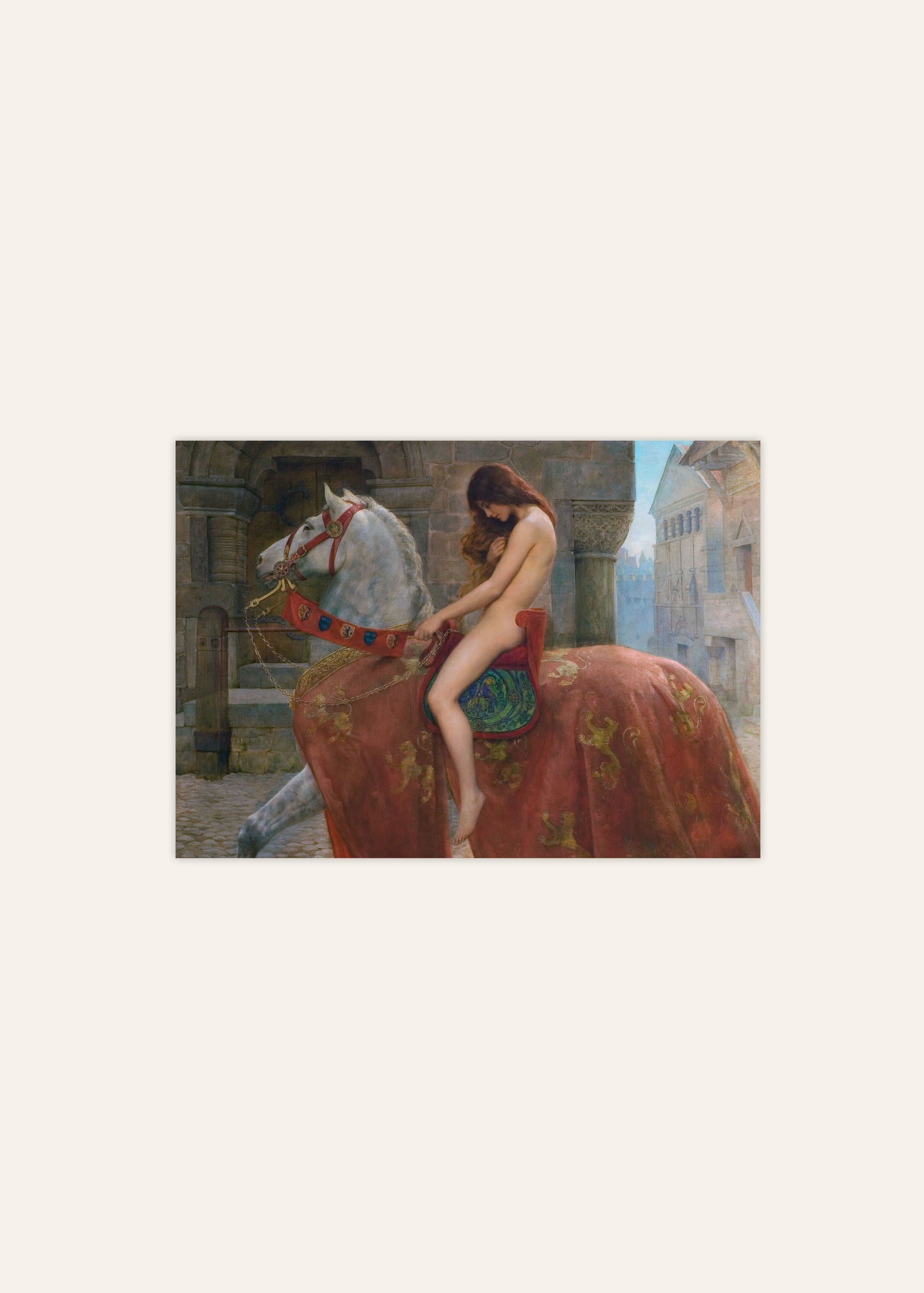 John Collier Lady Godiva Poster