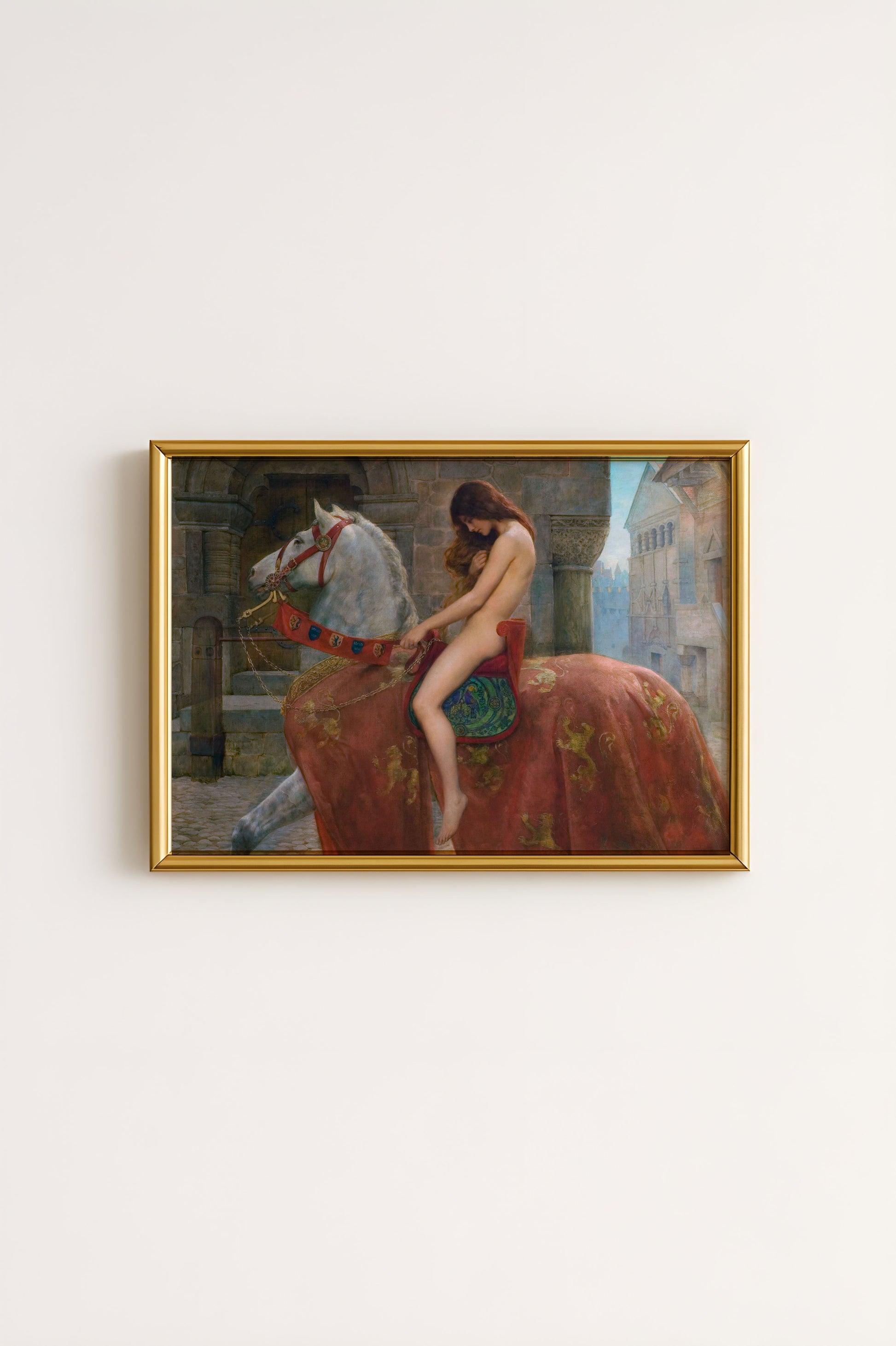 John Collier Lady Godiva Poster