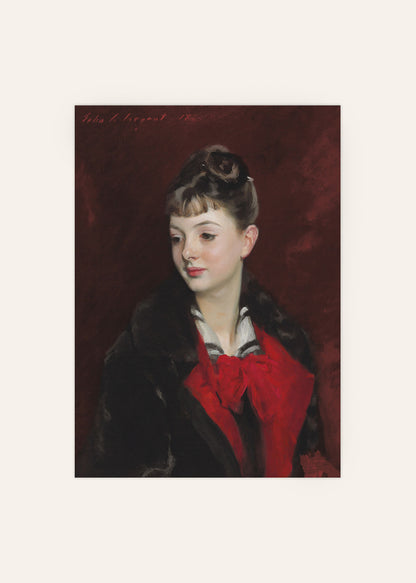 John Singer Sargent - Mademoiselle Suzanne Poirson Poster