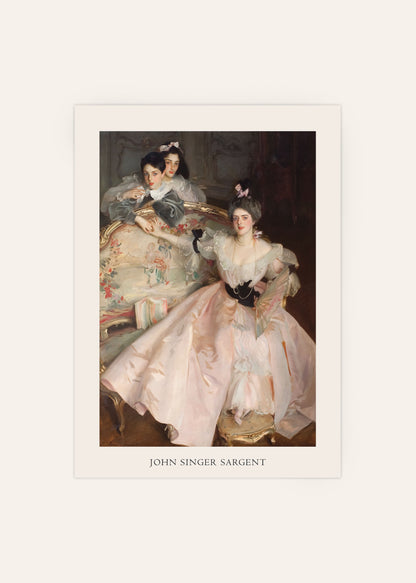 John Singer Sargent - Mrs Carl Meyer And Her Children Print