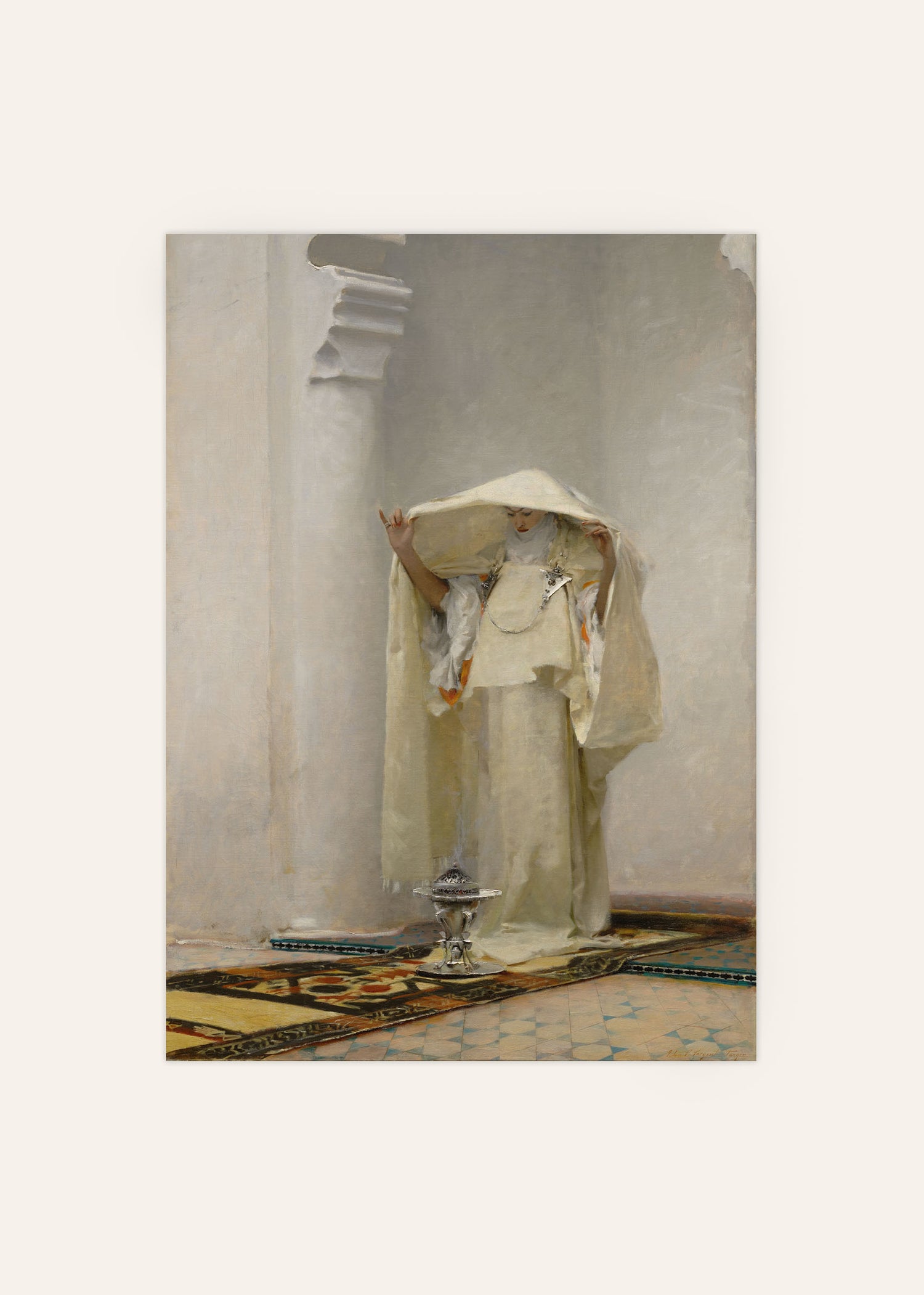 John Singer Sargent - Smoke Of Ambergris Poster Image