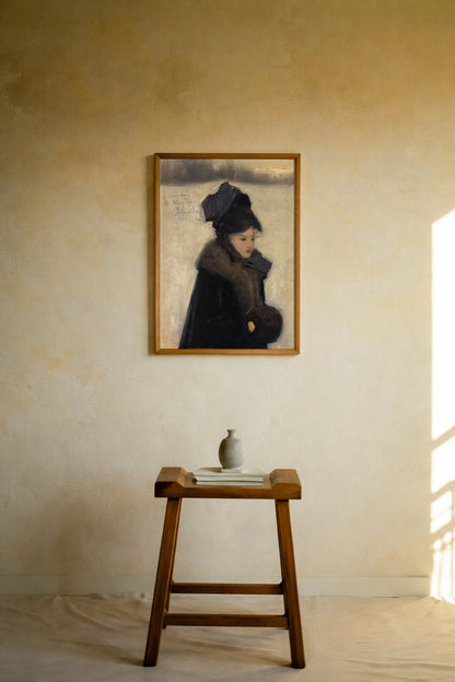 John Singer Sargent - Woman With Furs Poster
