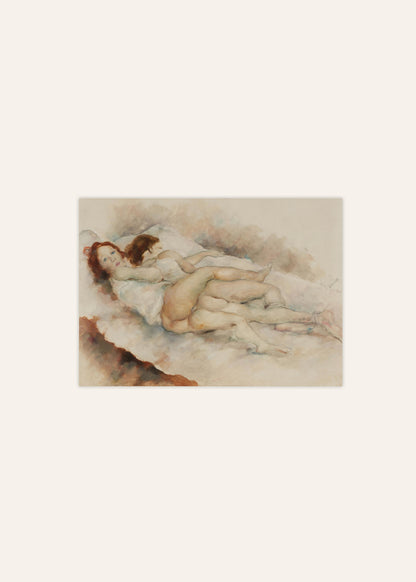 Jules Pascin - La Sieste Poster