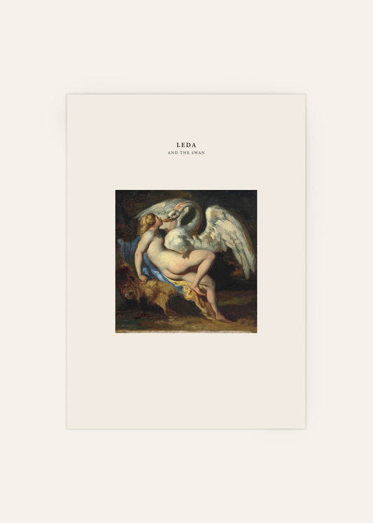 Leda And The Swan Poster