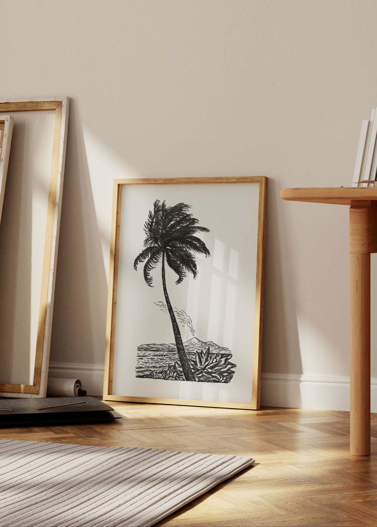 Leo Gestel Palm Tree and Island Poster