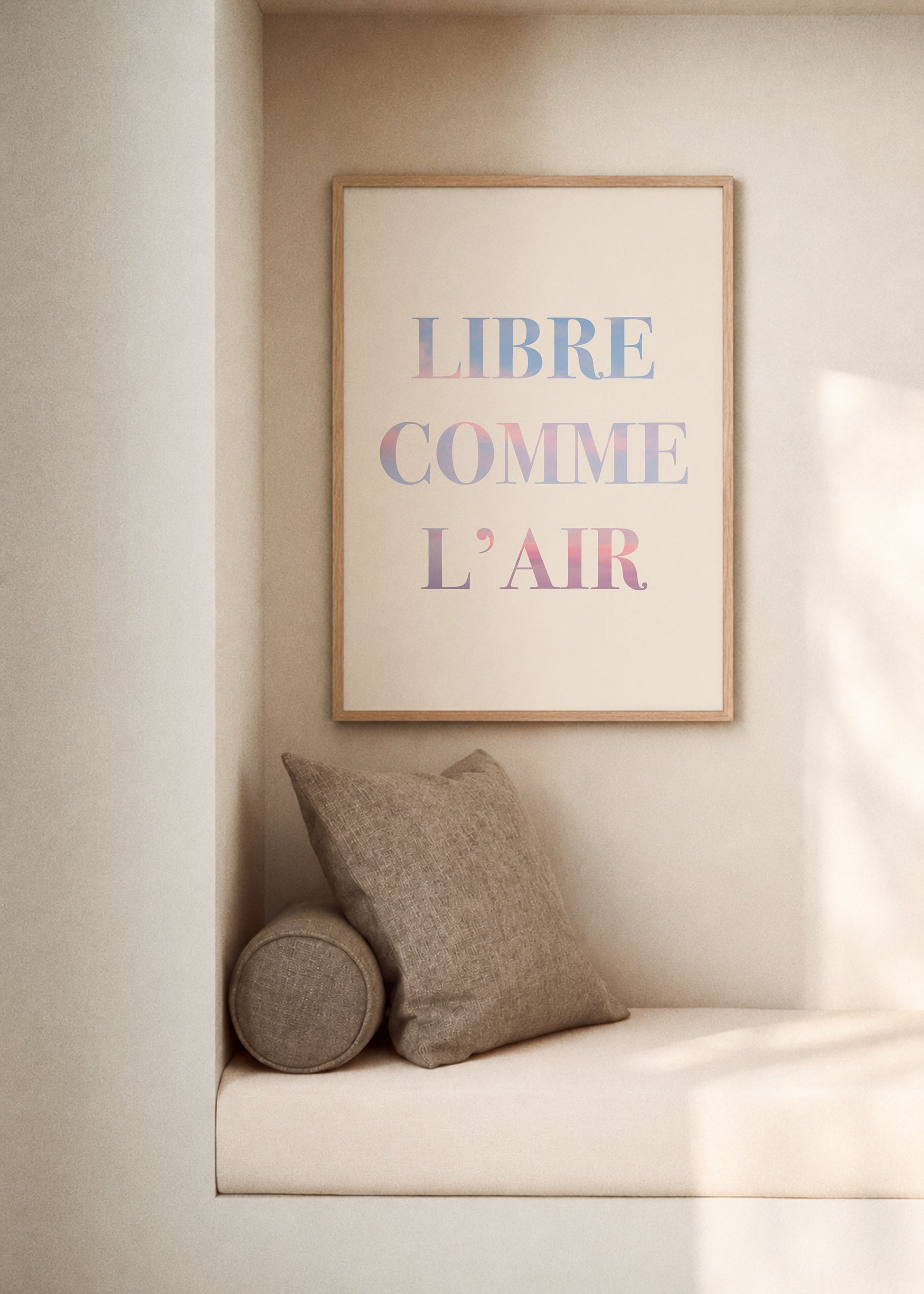 Libre Comme L'air Poster