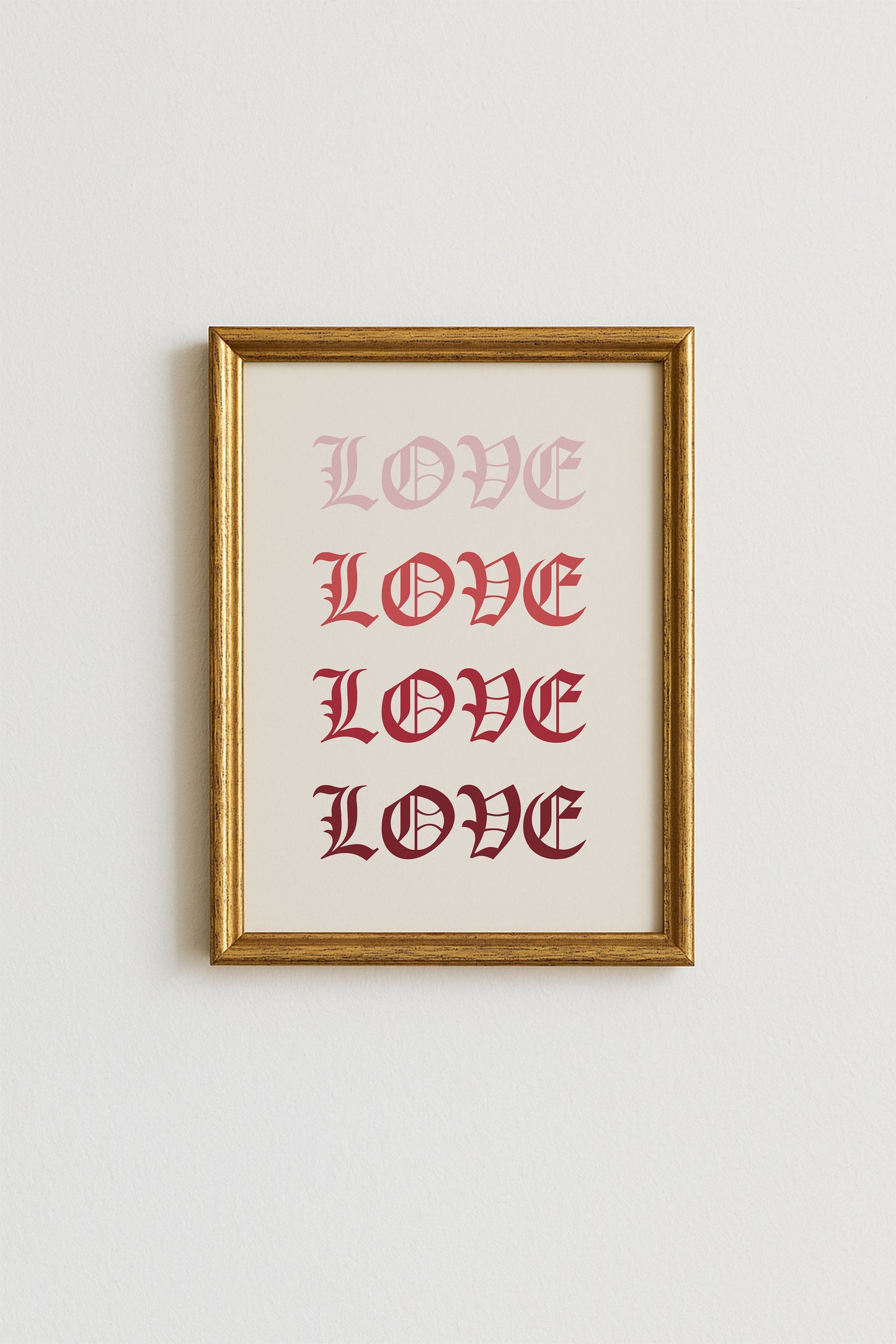Love is Pink Poster