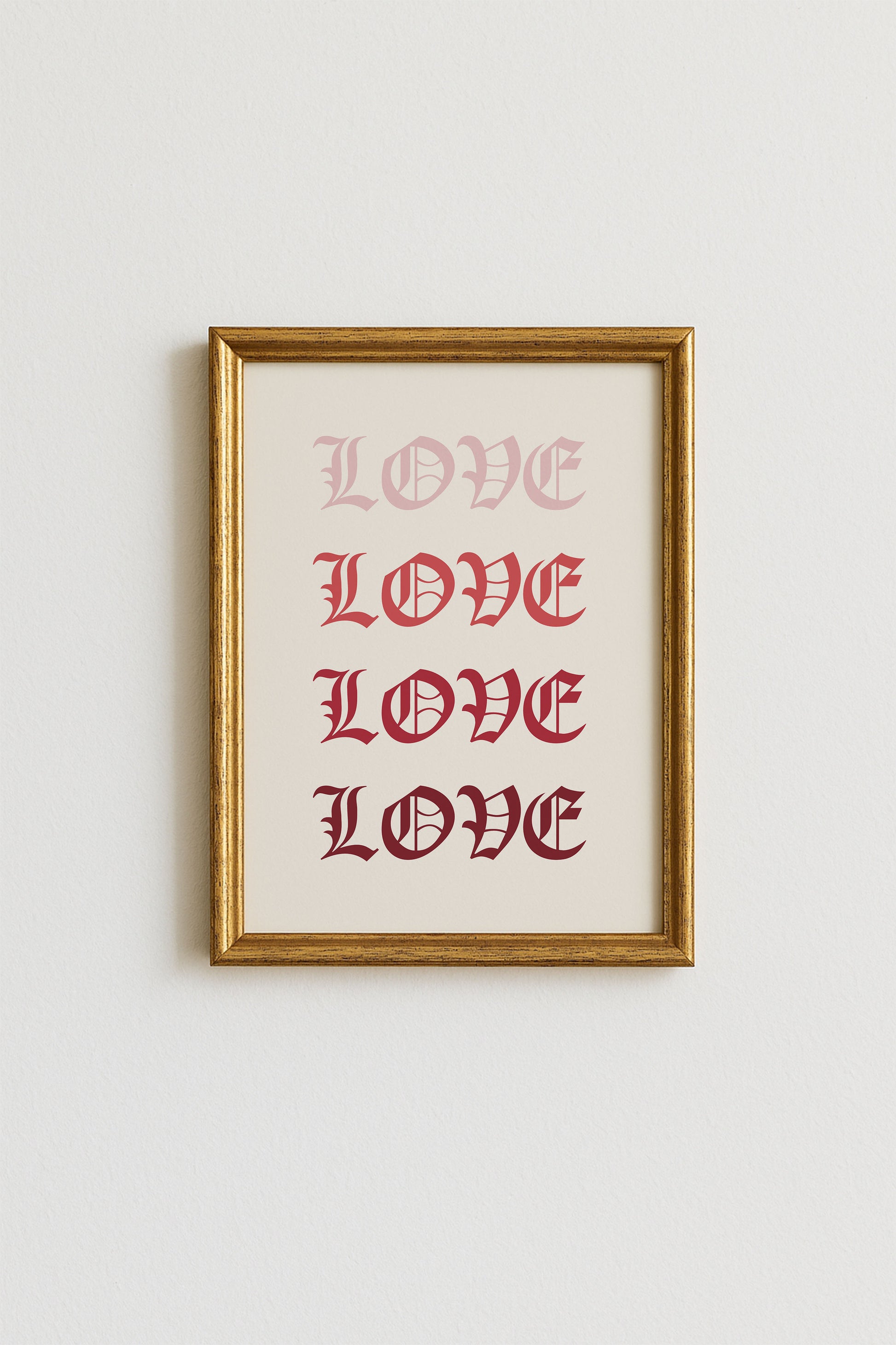 Love is Pink Poster