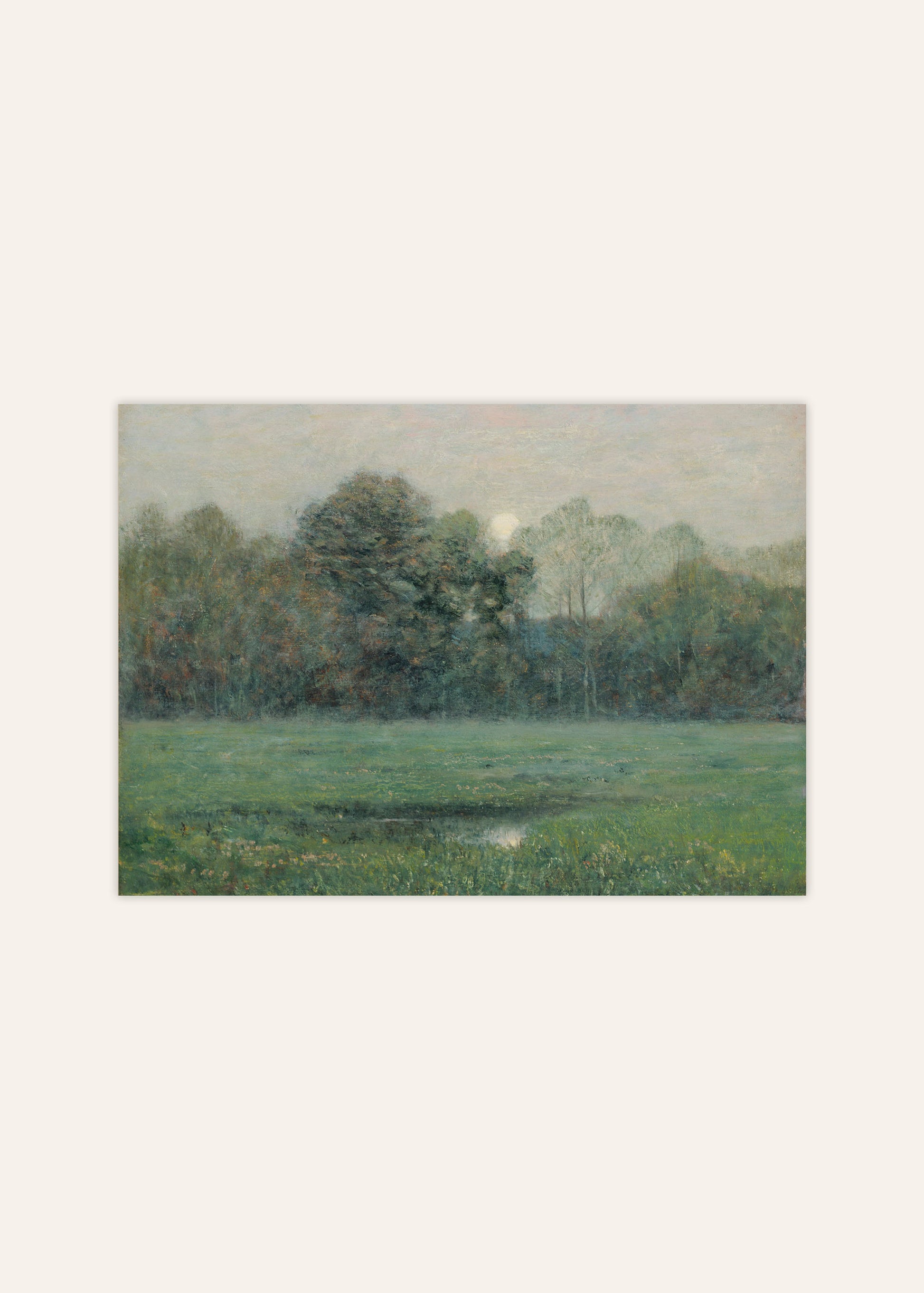 Midsummer Moonrise Poster