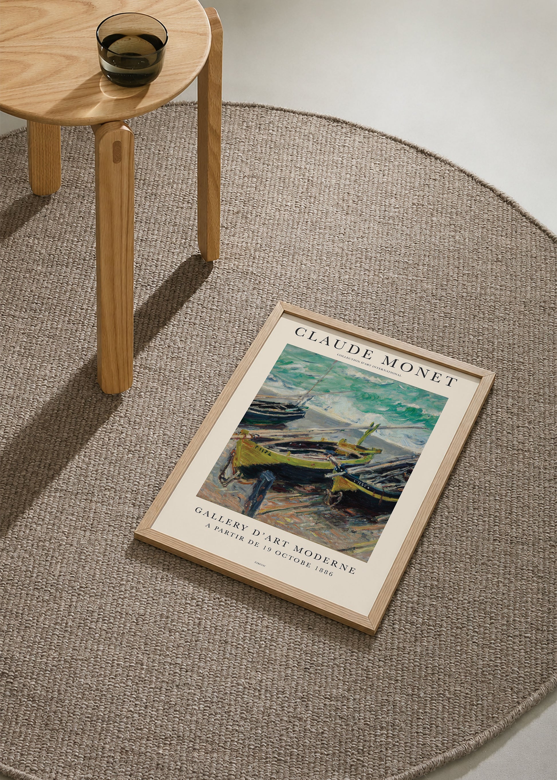 Monet - Fishing Boats Poster
