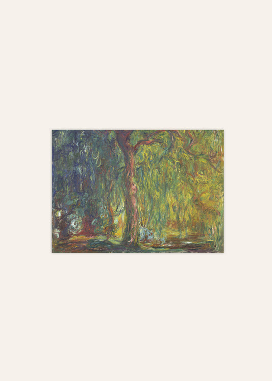 Monet Weeping Willow Poster