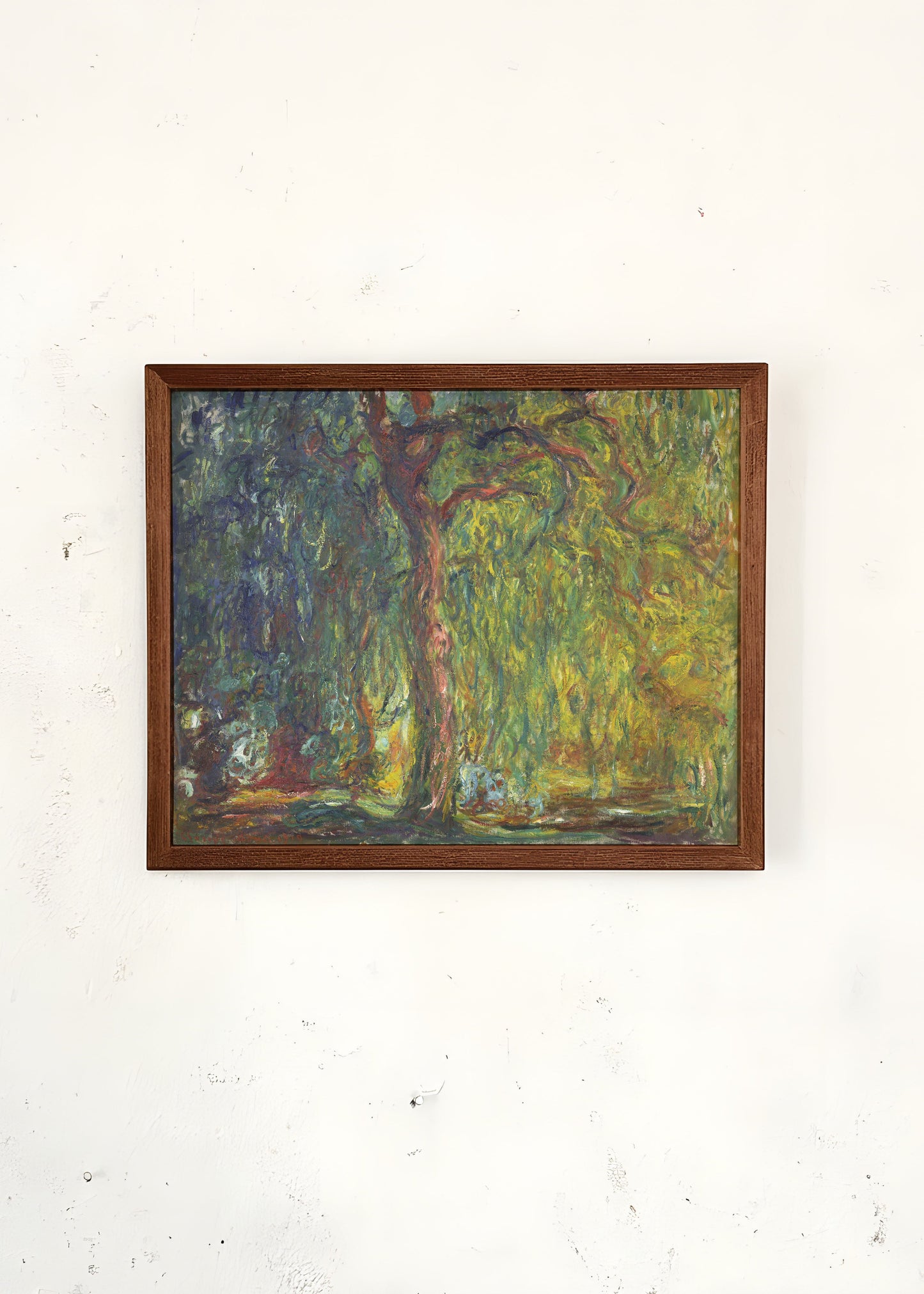 Monet Weeping Willow Poster