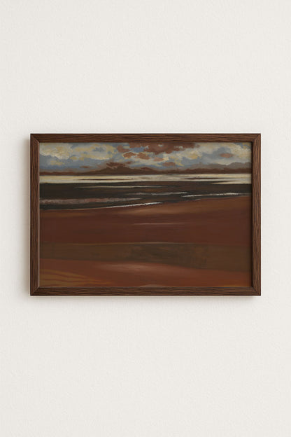 Neutral Sea Landscape Poster