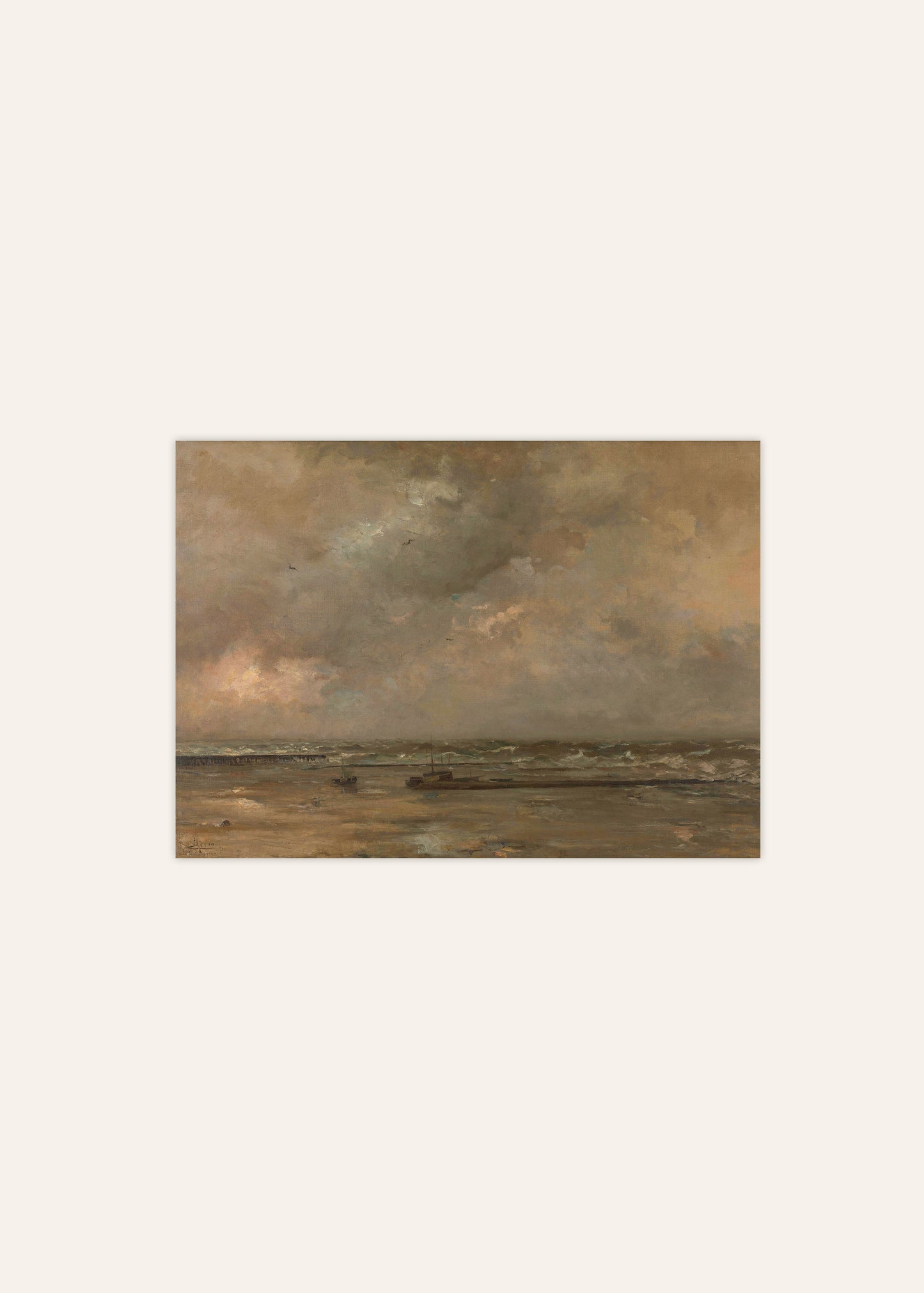 North Sea Poster