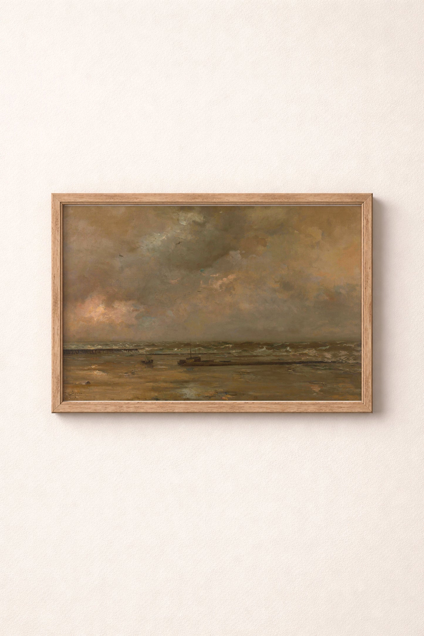 North Sea Poster