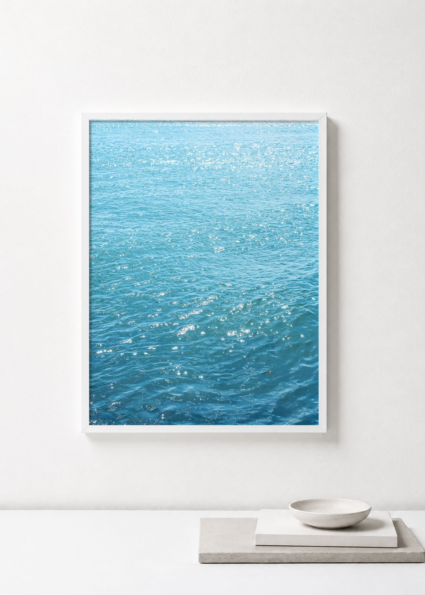 Ocean Glitter Poster