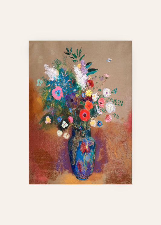 Odilon Redon - Bouquet of Flowers Print