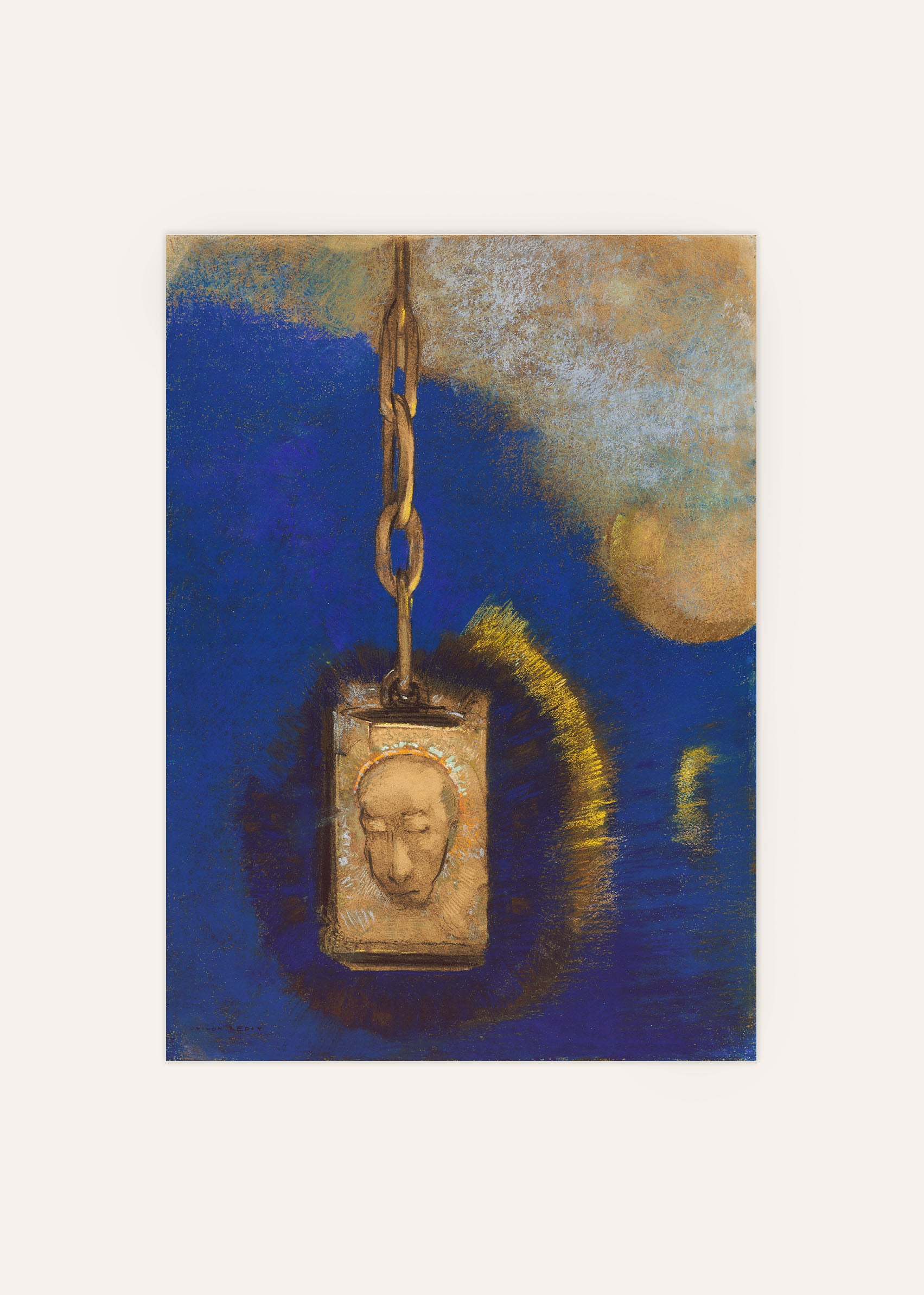 Odilon Redon - The Beacon 1883 Print
