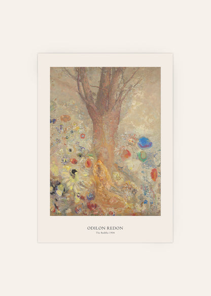 Odilon Redon - The Buddha Circa 1904 Print