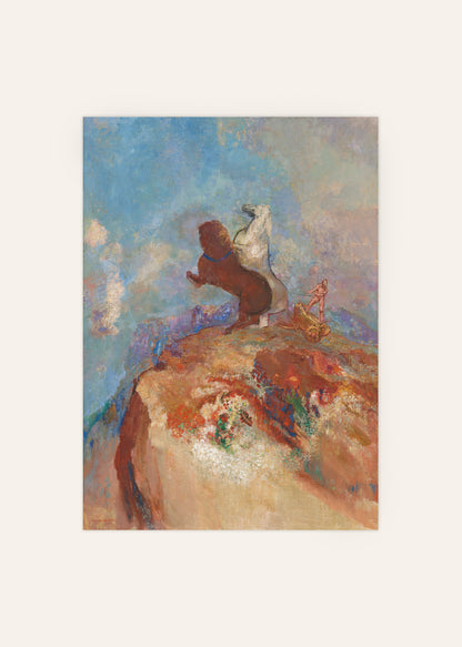 Odilon Redon - The Chariot of Apollo Print