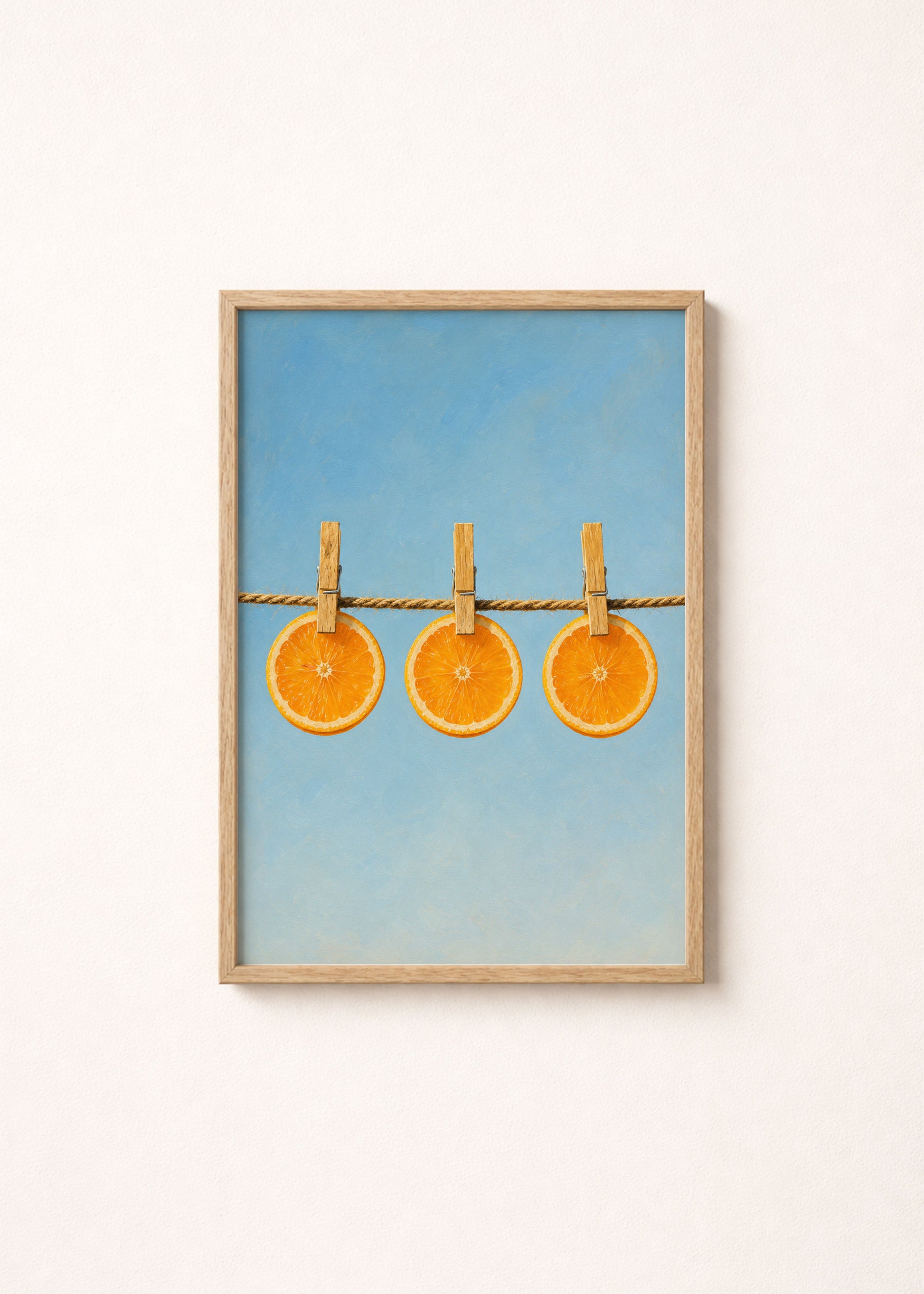 Orange Slices Poster