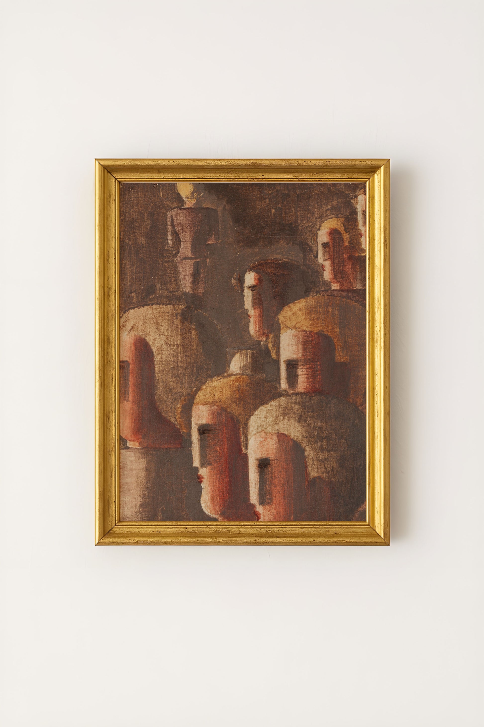 Oskar Schlemmer - Jünglingsgruppe in Braun