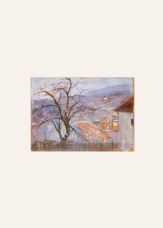 Outskirts of Paris Poster