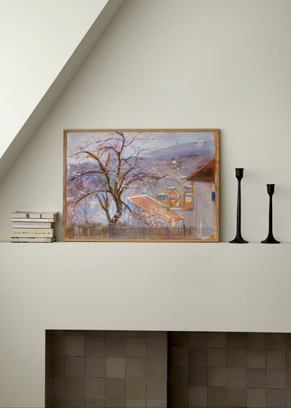 Outskirts of Paris Poster