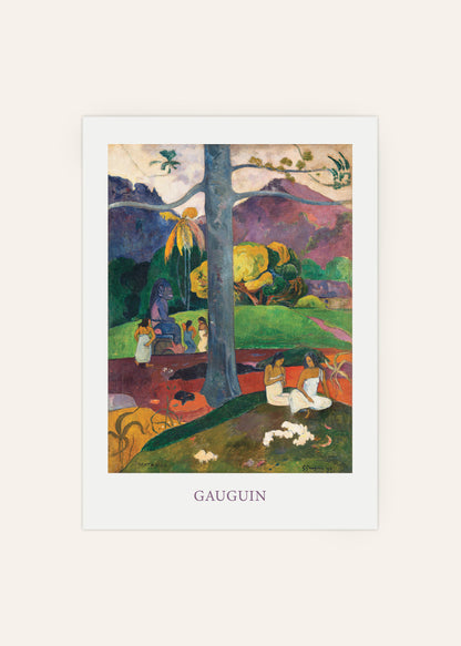 Paul Gauguin - Mata Mua Poster