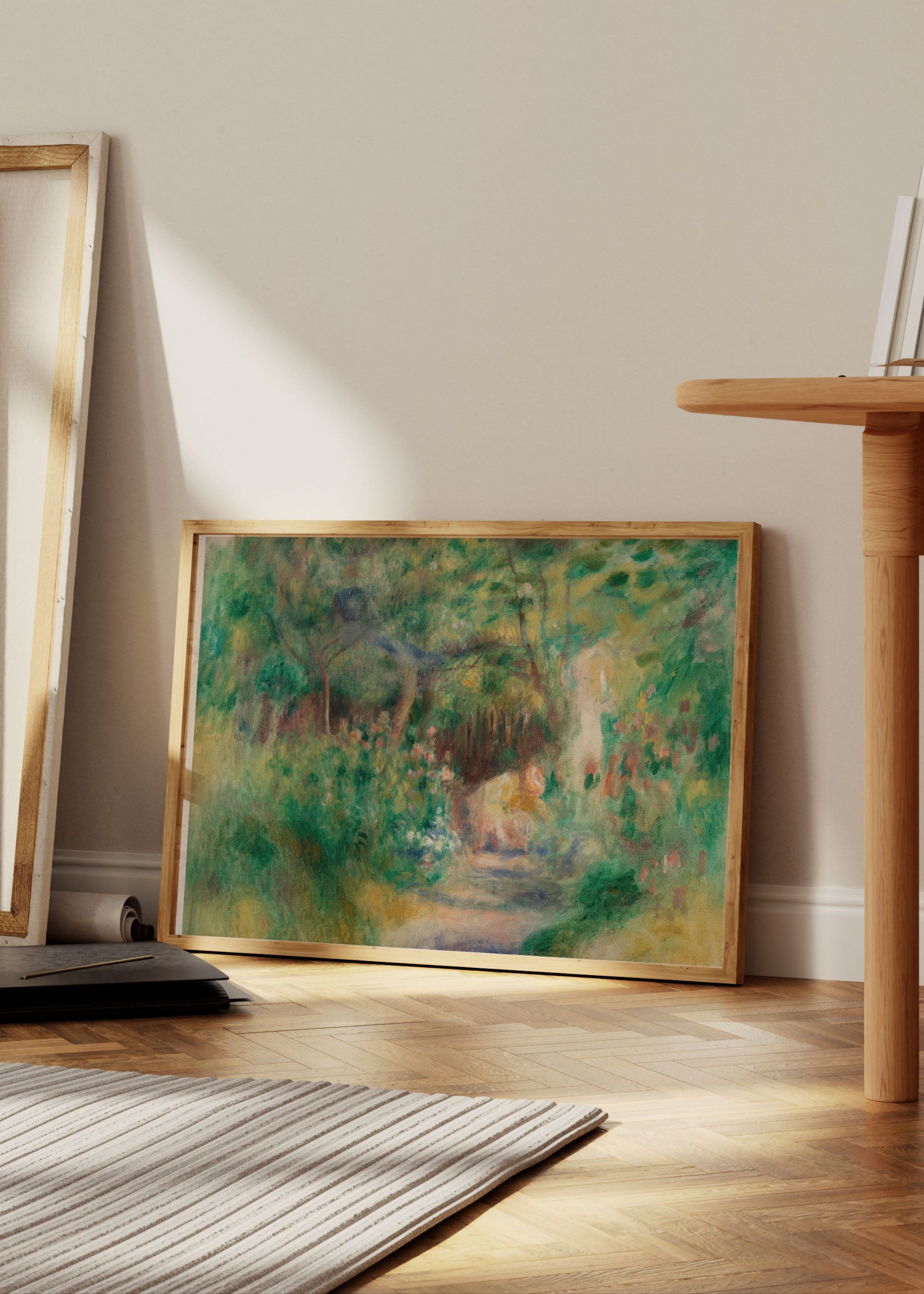 Pierre-Auguste Renoir - Woman Gardening Poster